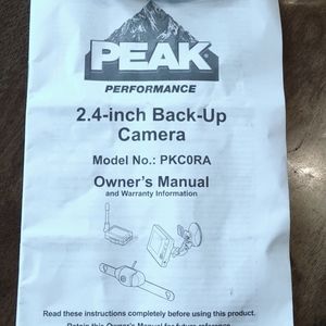 COPY - Back up camera